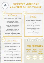 Menu Le Grenache - Les entrées, plats, ...