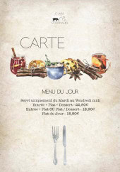 Menu L'Art & Gourmand - Carte et menu L'Art & Gourmand, Douzens