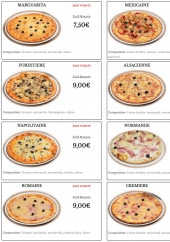 Menu Boulangerie Galzin - Les pizzas