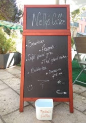 Menu Nelly's Coffee - Exemple de menu