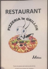 Menu Pizzeria le Grillon - Carte et menu Pizzeria le Grillon Millau