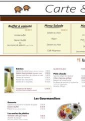 Menu Relais Millau Larzac - Les menus du restaurant