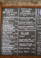 Menu L'Hospitalier - Exemple de menu