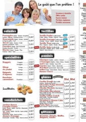 Menu Jack's express - Les burgers et frites