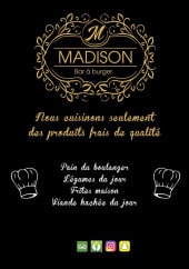 Menu Le Madison - carte et menu Le MadisonMarseille 1