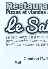 Menu Le Saint Ange - les prestations