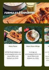 Menu PB Poulet Braisé - Formules à emporter