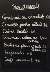Menu Osha thaï - Desserts