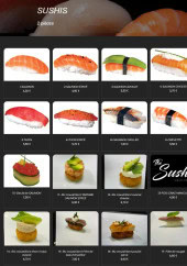 Menu The Sushi - Sushis