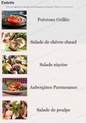 Menu Chez Vincent - Les entrées
