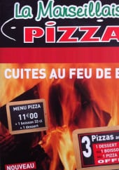 Menu Pizza la Marseillaise - Les informations sur le menu