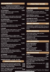 Menu L'Speranza - Les plats à la carte