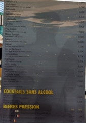 Menu ID Fixe - Des boissons