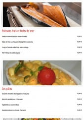 Menu le Mélo - Poissons pâtes et viandes