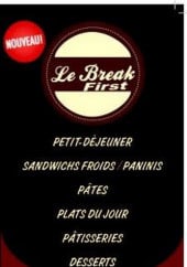 Menu Le Break First - Carte et menu Le Break First Marseille 7