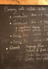 Menu Burn eat - Exemple de menu