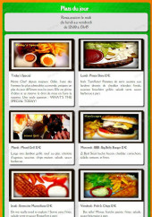 Menu O'Brady's Irish pub - Les plats du jour 