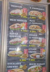 Menu Snack Miro - Les sandwichs
