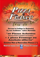 Menu Pizza Franco - Carte et menu Pizza Franco Marseille 11