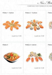 Menu Su And Shi - Menus du midi