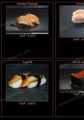 Menu Poz sushi - Les sushi(suite)