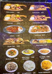 Menu Gold Istanbul - Les assiettes