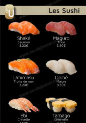 Menu Yojisu - Les sushis 