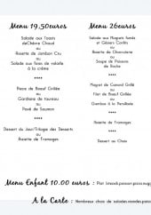 Menu Les lavandes - Les menus 