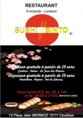 Menu Sushis Binto - Carte et menu Sushis Binto
Coudoux