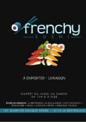 Menu Frenchy sushi - Carte et menu Frenchy sushi La Destrousse 