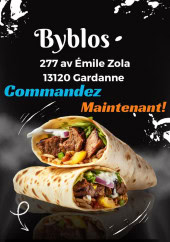 Menu Byblos - Carte et menu Byblos, Gardanne