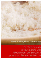 Menu L'atelier Sushi - Le riz vinaigré