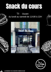 Menu Snack du cours - Carte et menu Snack du cours
 Gardanne