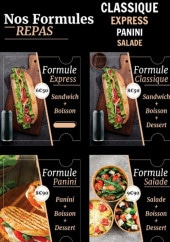 Menu L'orge - Les formules repas