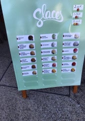 Menu Le Comptoir des Gourmets - les glaces