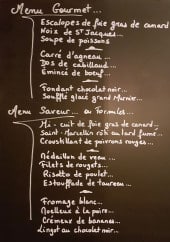 Menu Le plaza la paillotte - Le menu gourmet et menu saveur