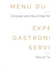 Menu La belle Diane - Le menu