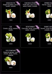 Menu Enjoy Sushi - Les springs rolls