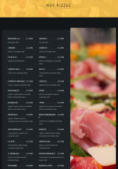 Menu Au Comptoir de Malia - Les pizzas
