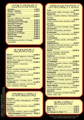 Menu Busopizza - Pizzas