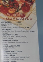 Menu Pizzapolo - Les nouveautés