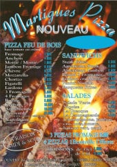Menu Martigues pizza - carte et menu Martigues pizza martigues