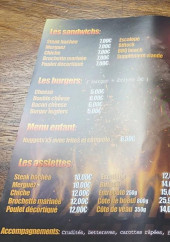 Menu O' bbq Grill - Les sandwichs, burgers et menus enfants,...