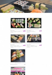Menu D'Sushis - Les plateaux