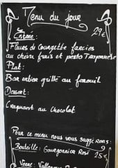 Menu Le Madaleno - Un exemple de menu du jour