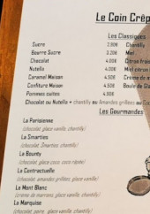 Menu Ju'ste Chez Moi - Les crêpes