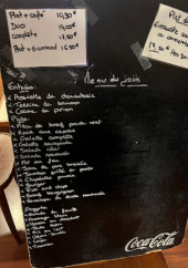 Menu Le Norway - Exemple de menu