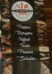 Menu Le Resto - La carte menus