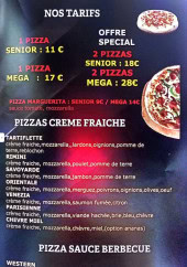 Menu Nemours 1955 - Les tarifs et pizzas