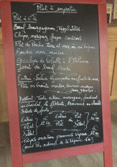 Menu Le Stop - Exemple de menu